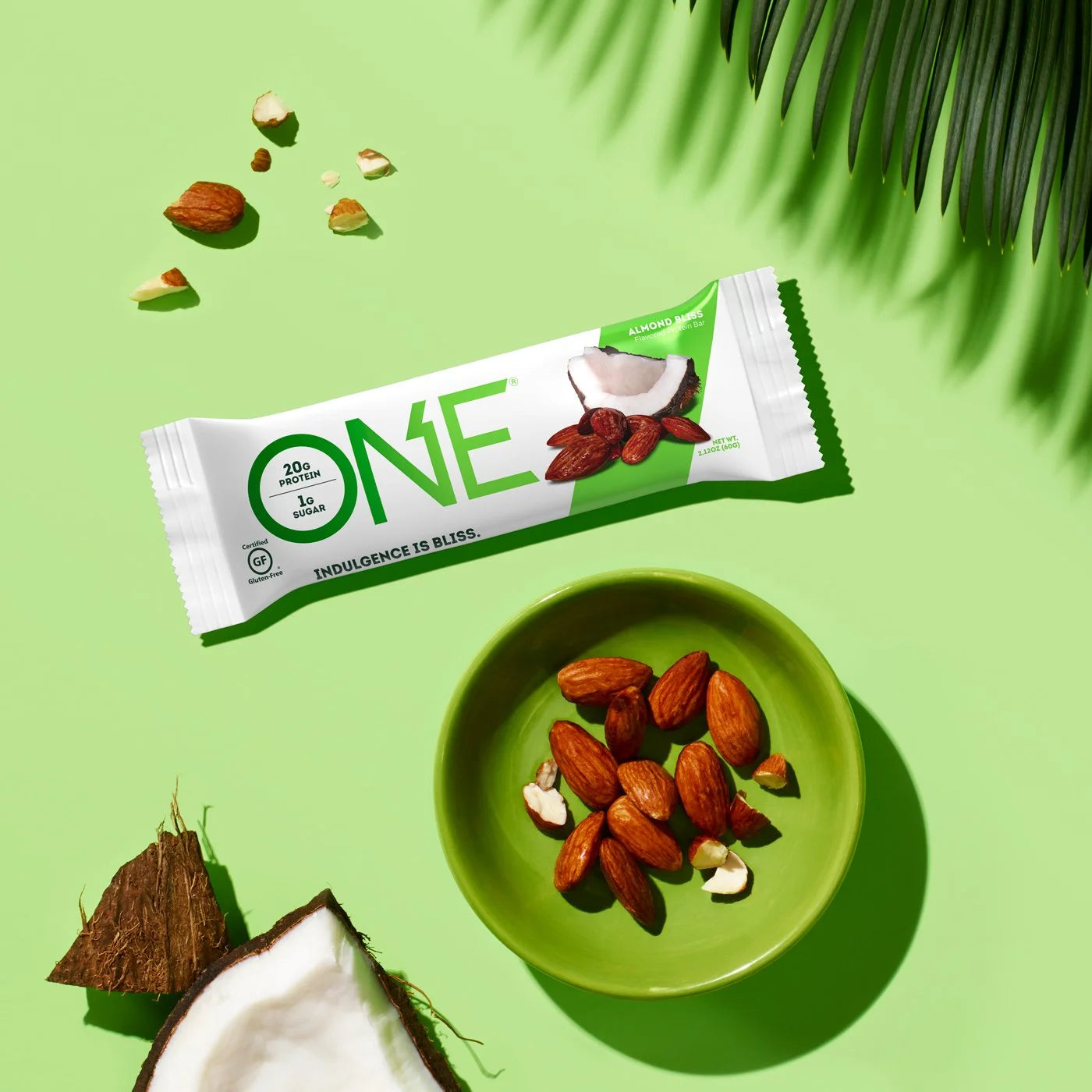 One Protein Bar Chocolate Almond Bliss (20g Protein/Bar)