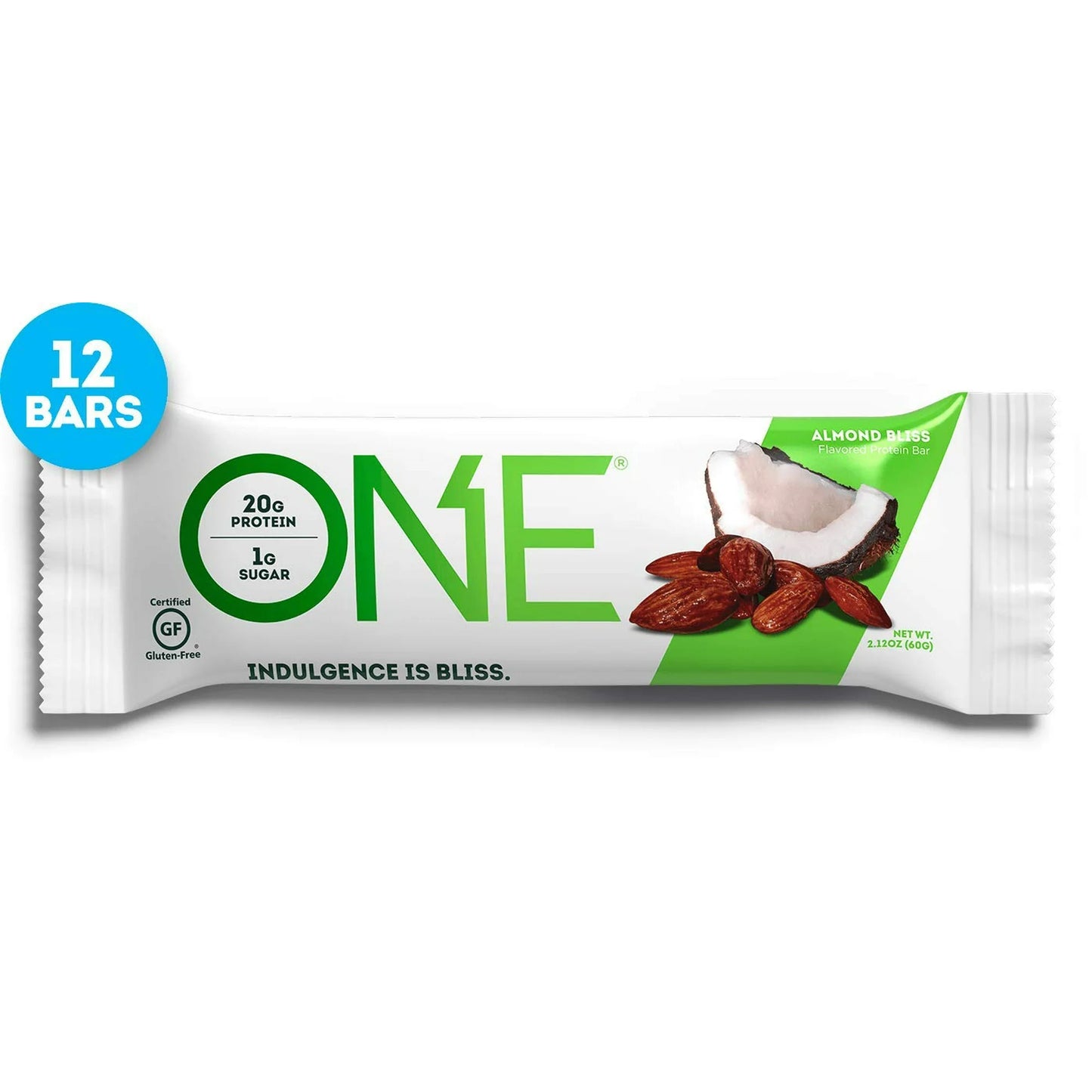 One Protein Bar Chocolate Almond Bliss (20g Protein/Bar)