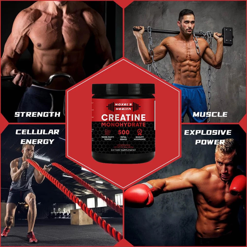 Noxels Health Creatine Monohydrate - 100 Servings