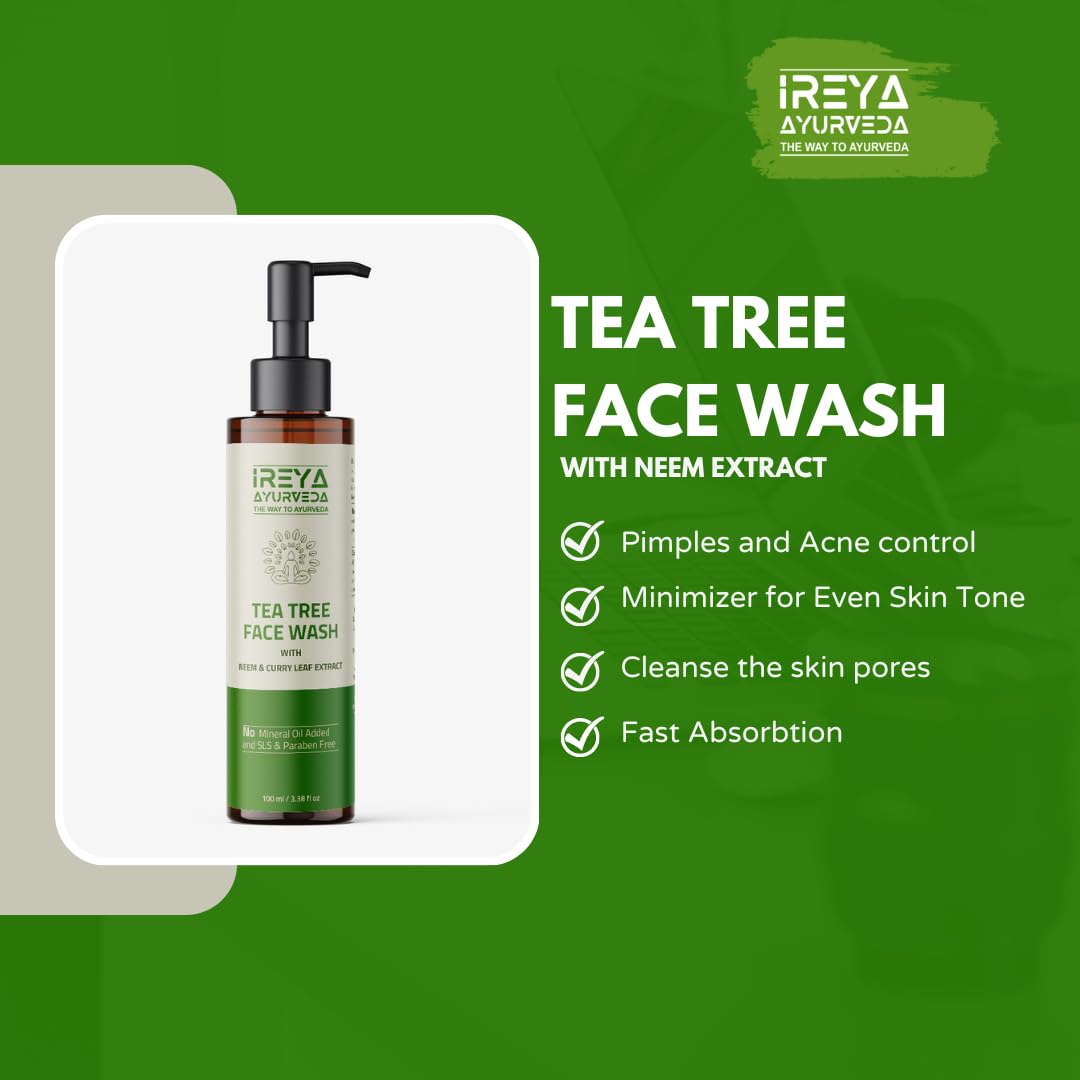 Ireya Ayurveda Face Wash 3.38oz