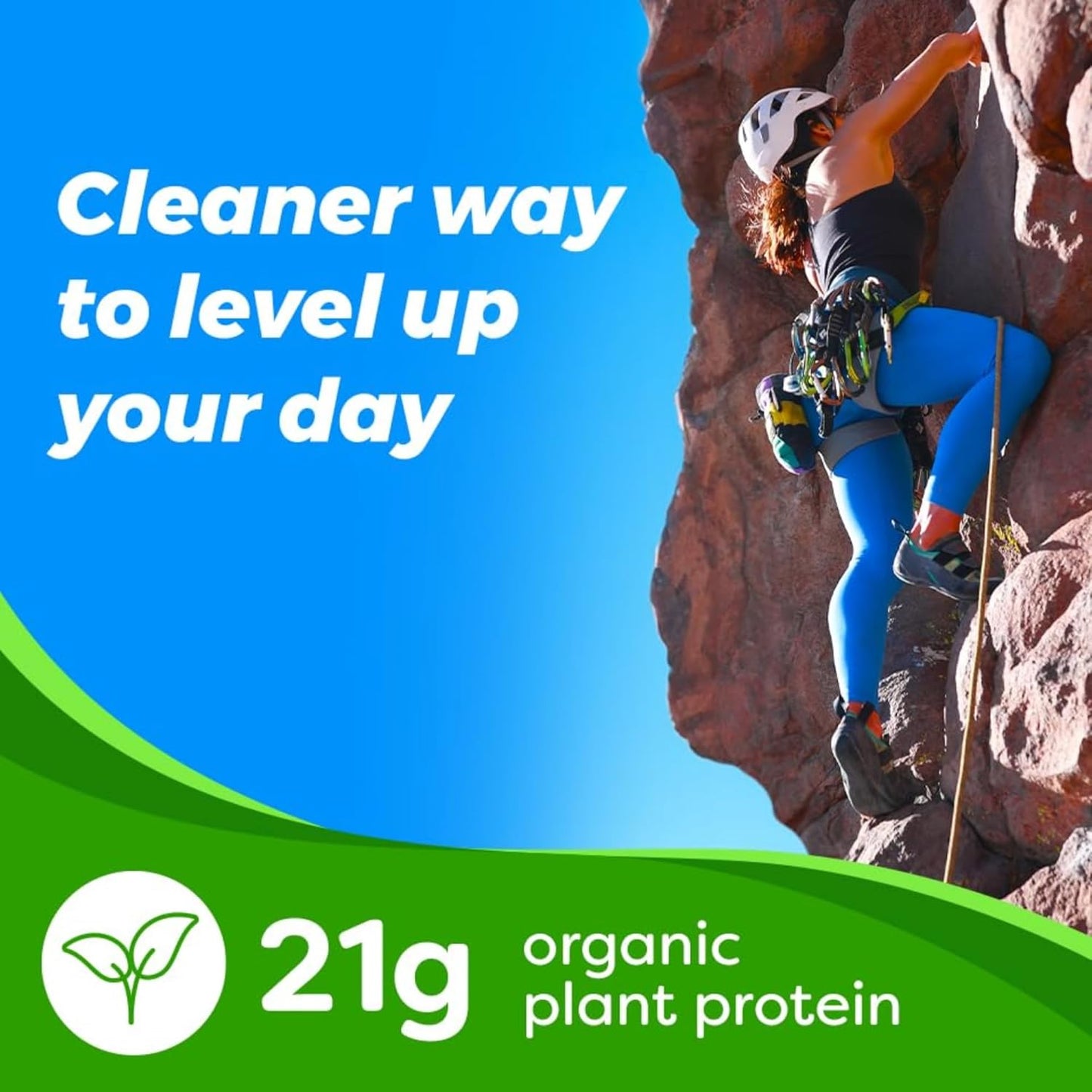 Orgain Organic Vegan Protein Powder (Chocolate Fudge) 2.03 lbs