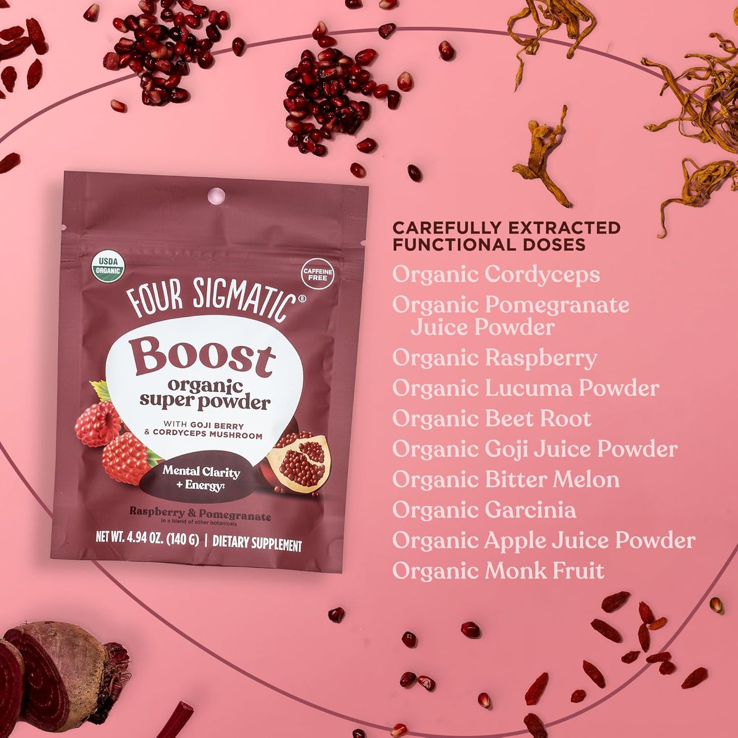 Four Sigmatic Natural Pre-Workout (4.94 oz)
