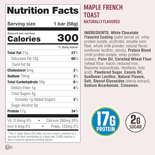 Lenny & Larrys Protein Wafer Bars (17g Protein each)