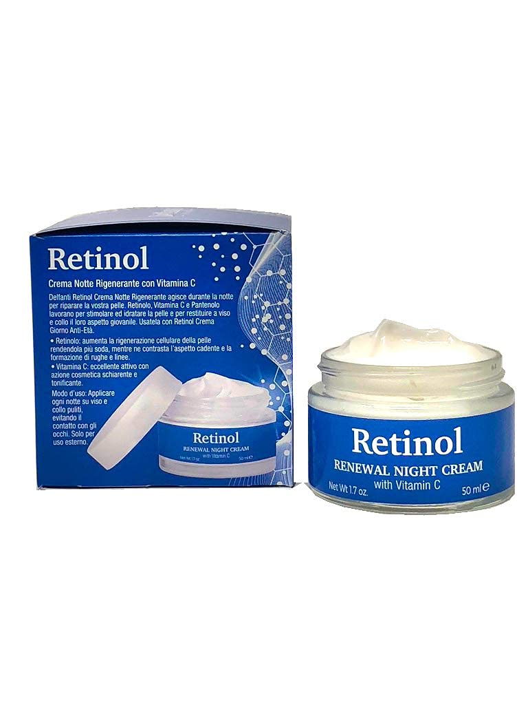 Delfanti Milano - RETINOL Night Face and Neck Cream 1.7 oz