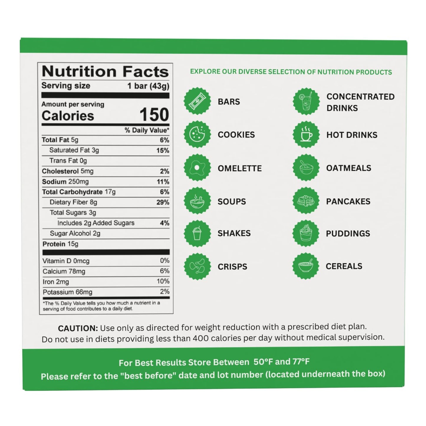 Nutmeg State Nutrition High Protein Snack Bars (15g Protein/Bar)