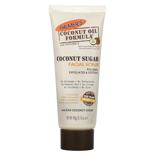Palmers Coconut Sugar Facial Scrub 3.17 Ounce (2 Pack)