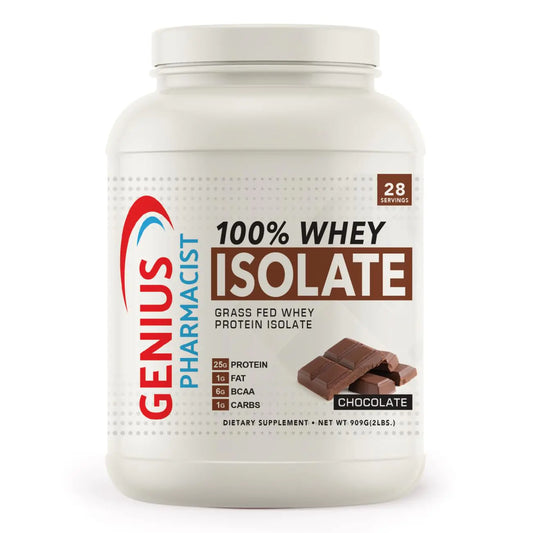Genius Pharmacist Whey Protein Isolate (2lbs / 907g)
