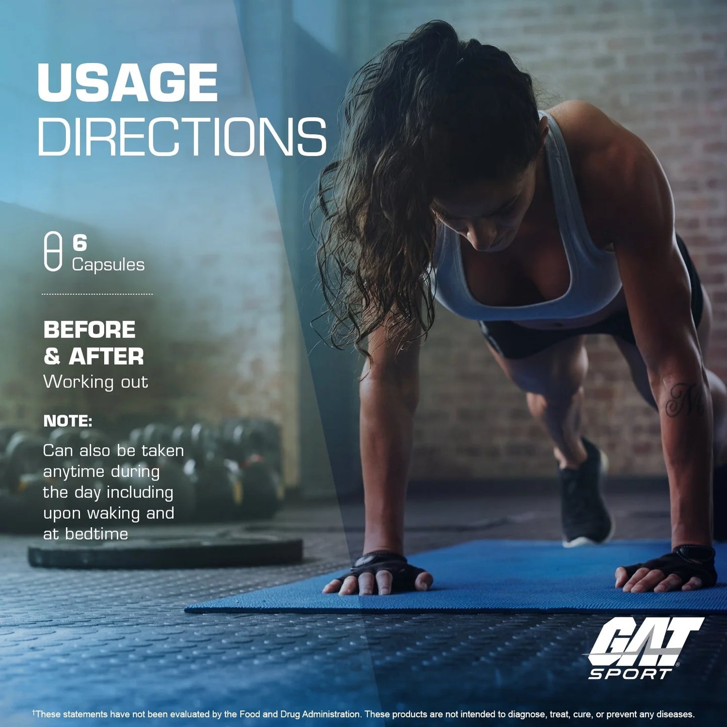 GAT Sport BCAA Powder 266.5 Grams