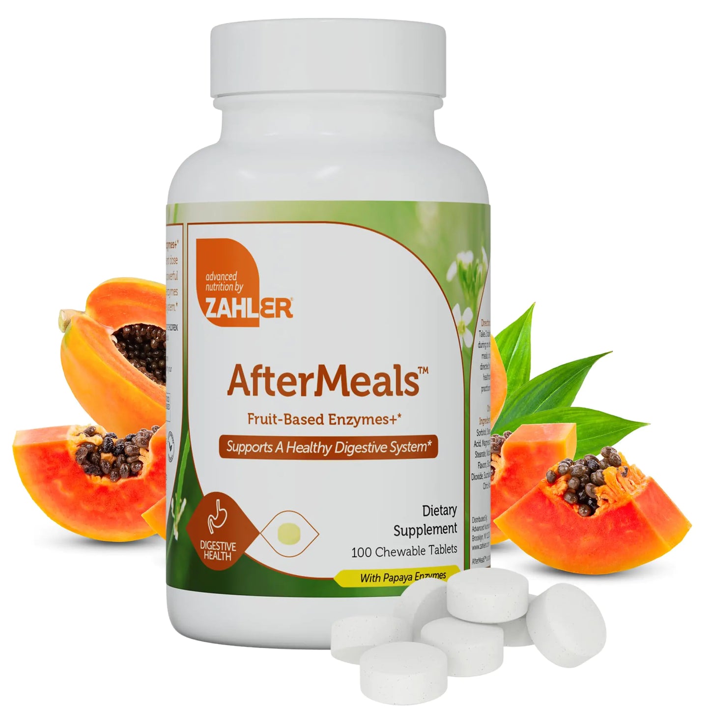Zahler AfterMeals Digestive Enzymes (100 Tablets)