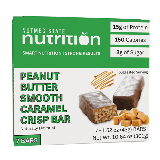 Nutmeg State Nutrition High Protein Snack Bars (15g Protein/Bar)